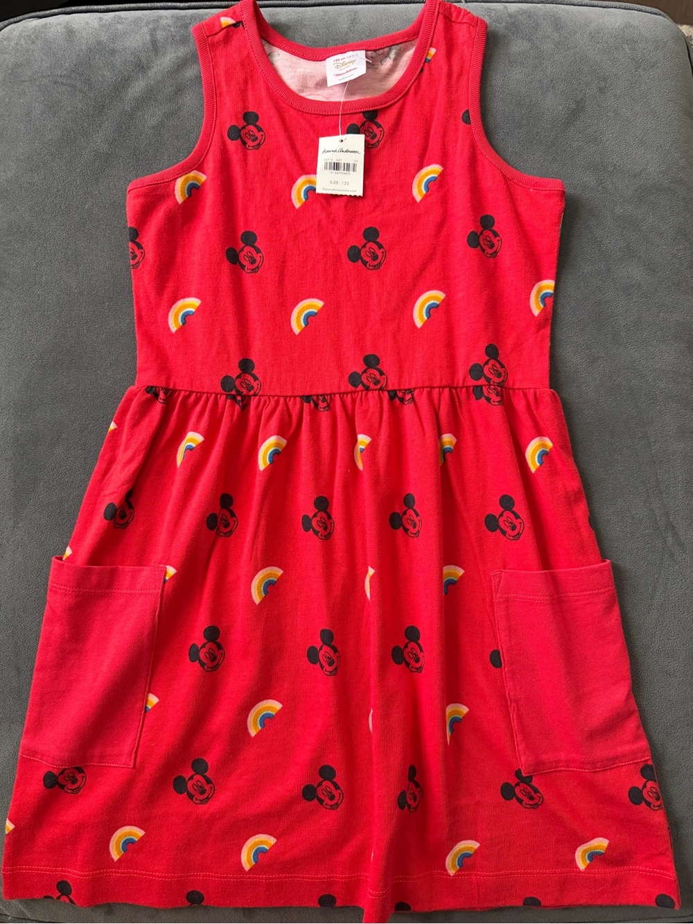 NWT Hanna Andersson Disney Mickey Mouse Dress